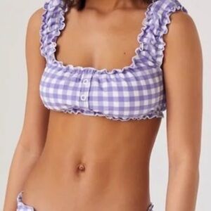 beautiful off the shoulder bikini top Out from Under